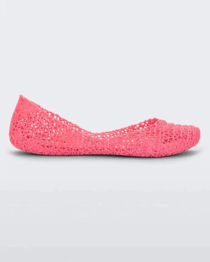 Flats Women Melissa Campana Metallic Pink