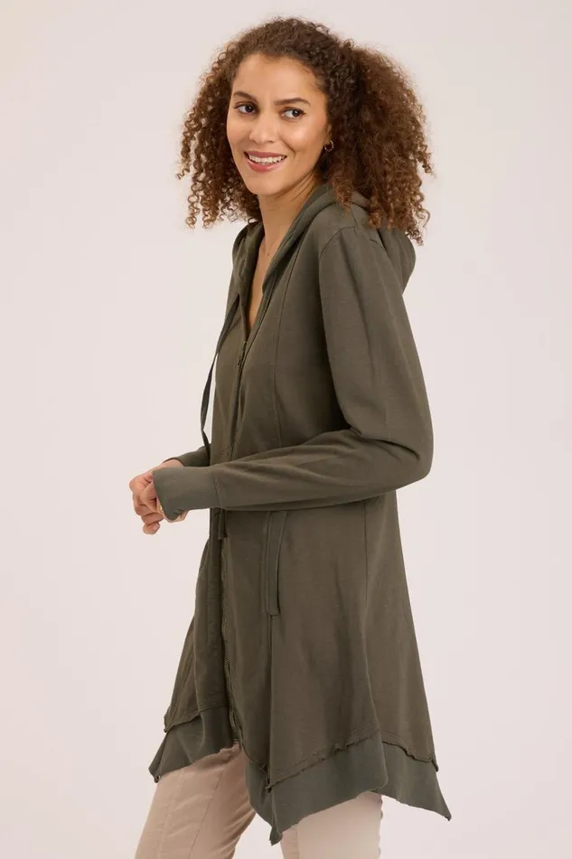Fleece Mercantile Jacket Olive Clothing XCVI Jackets