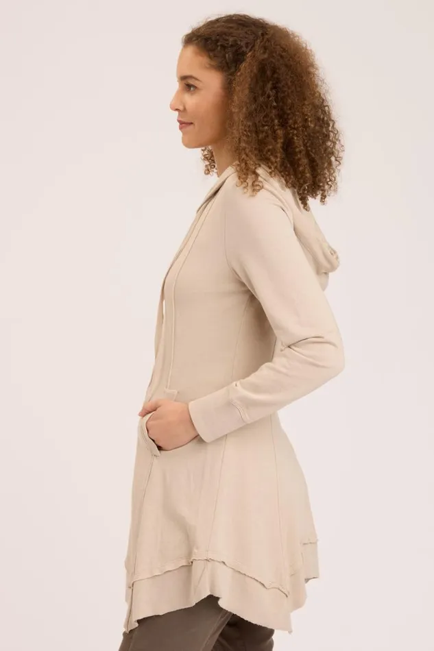 Fleece Mercantile Jacket Sand Clothing XCVI Jackets