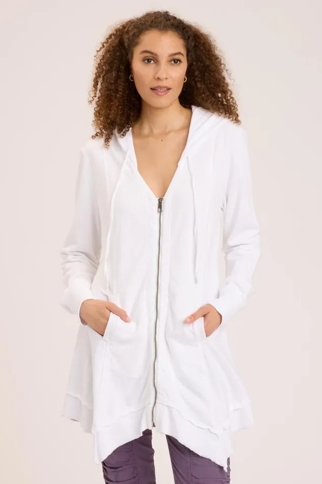 Fleece Mercantile Jacket White Clothing XCVI Jackets