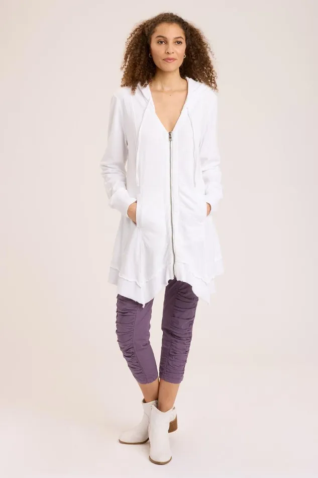 Fleece Mercantile Jacket White Clothing XCVI Jackets
