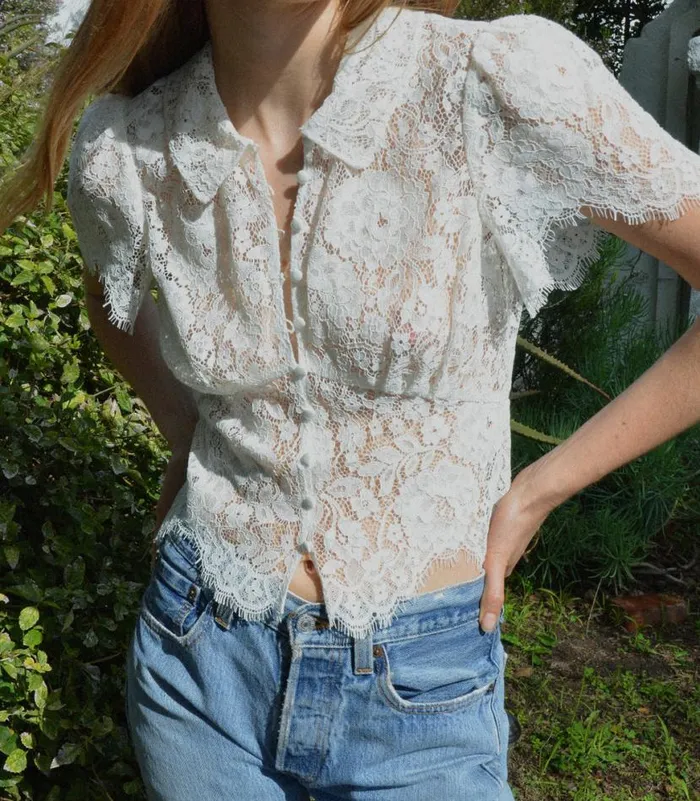 FLEURANCE TOP Salt Shop DEN Tops