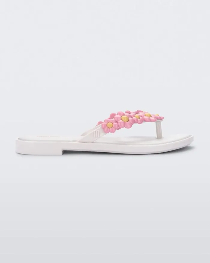 Flip Flops Women Melissa Flip Flop Spring Whitelilac