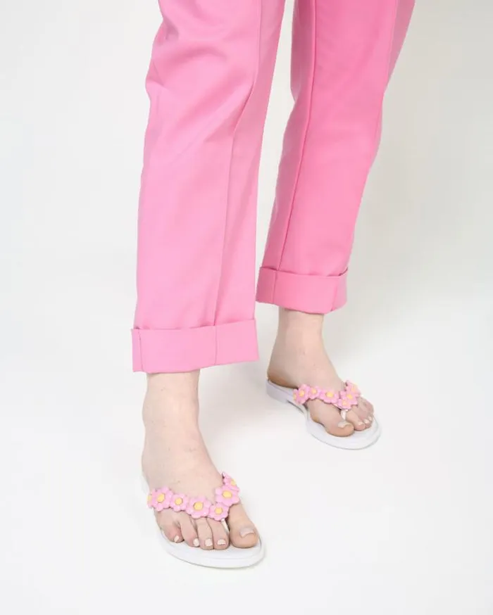 Flip Flops Women Melissa Flip Flop Spring Whitelilac