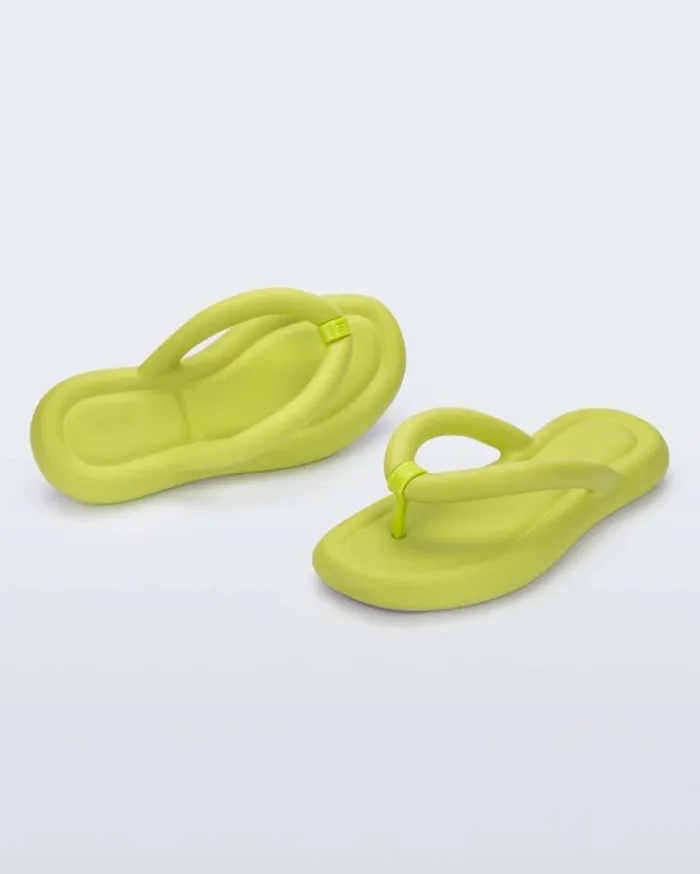 Flip Flops Women Melissa Free Flip Flop Lime Green