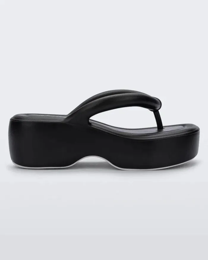 Flip Flops Women Melissa Free Platform Black