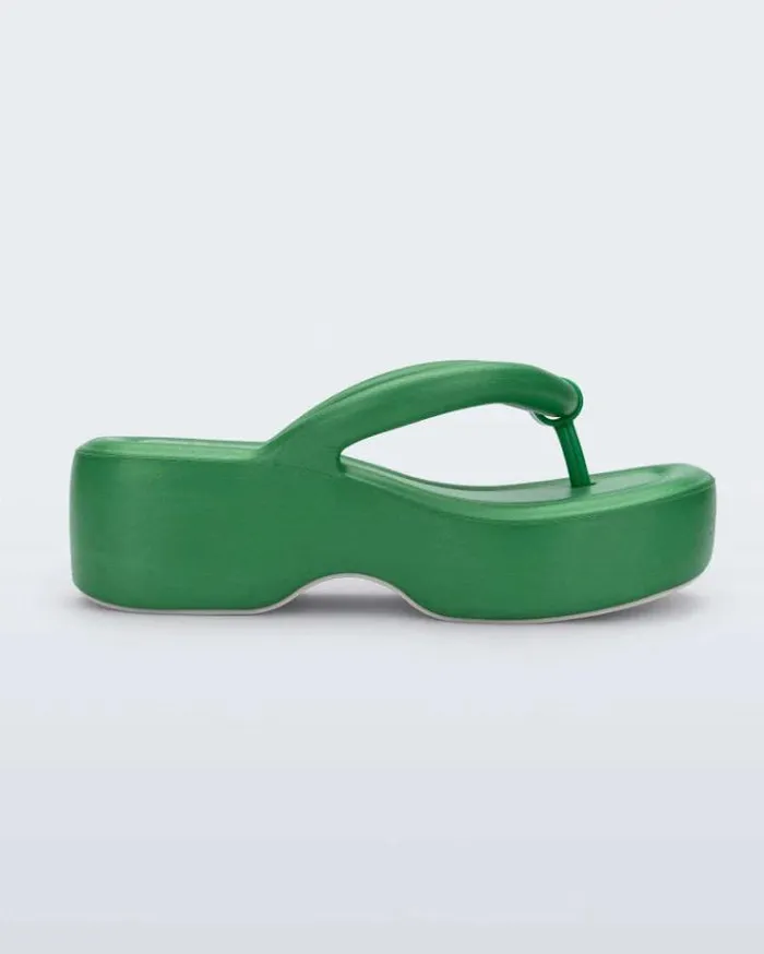 Flip Flops Women Melissa Free Platform Green