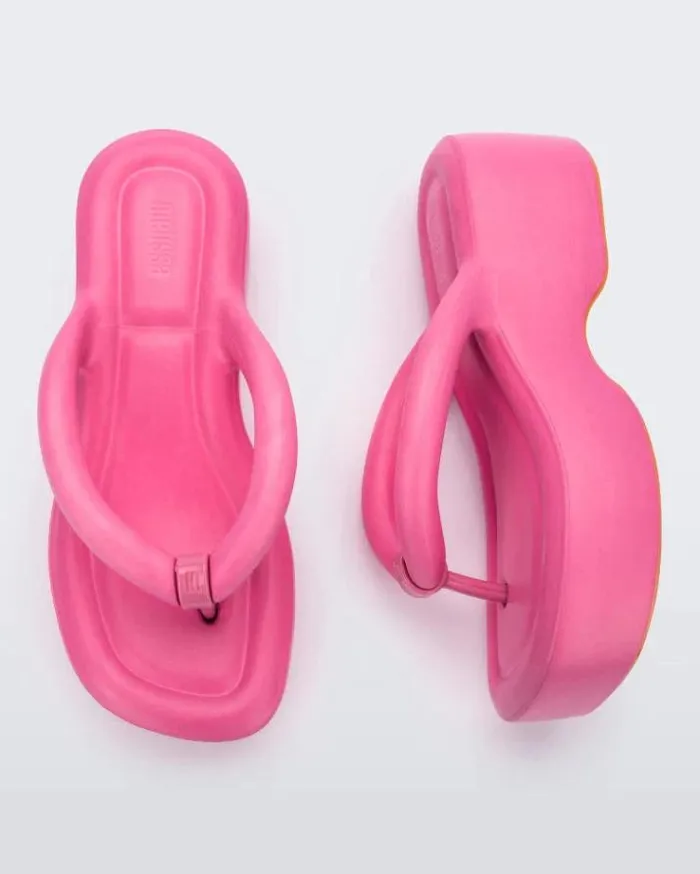 Flip Flops Women Melissa Free Platform Pink