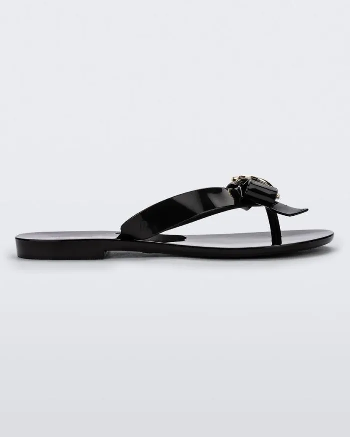 Flip Flops Women Melissa Harmonic Heart Black