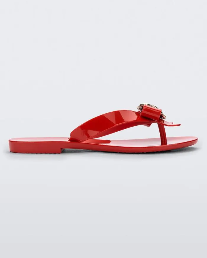 Flip Flops Women Melissa Harmonic Heart Red
