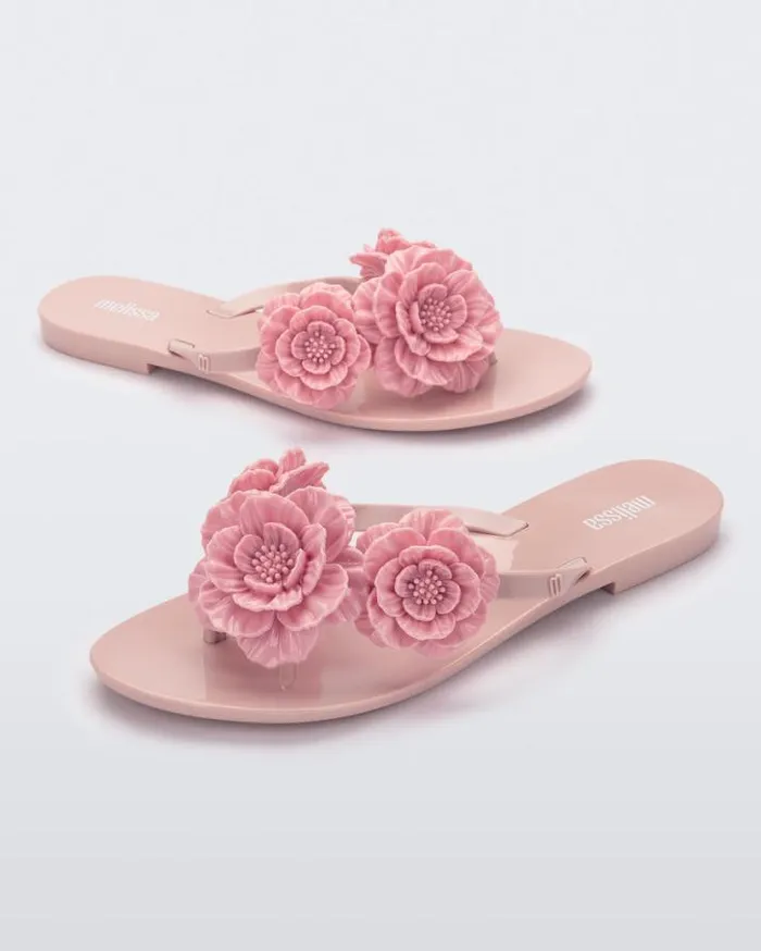 Flip Flops Women Melissa Harmonic Springtime Pink