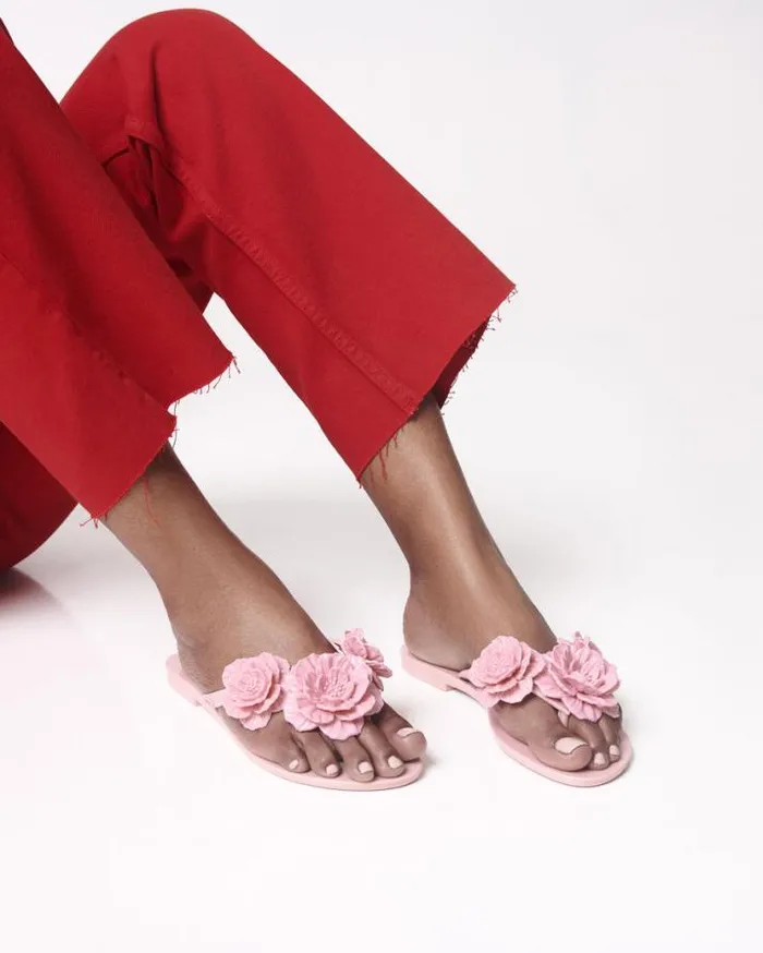 Flip Flops Women Melissa Harmonic Springtime Pink
