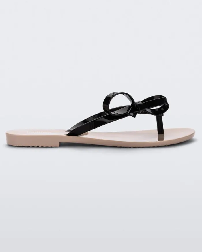 Flip Flops Women Melissa Harmonic Sweet Beigeblack