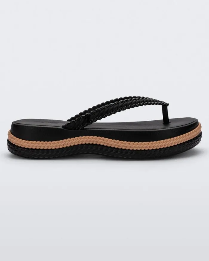 Flip Flops Women Melissa Leblon Blackbeige