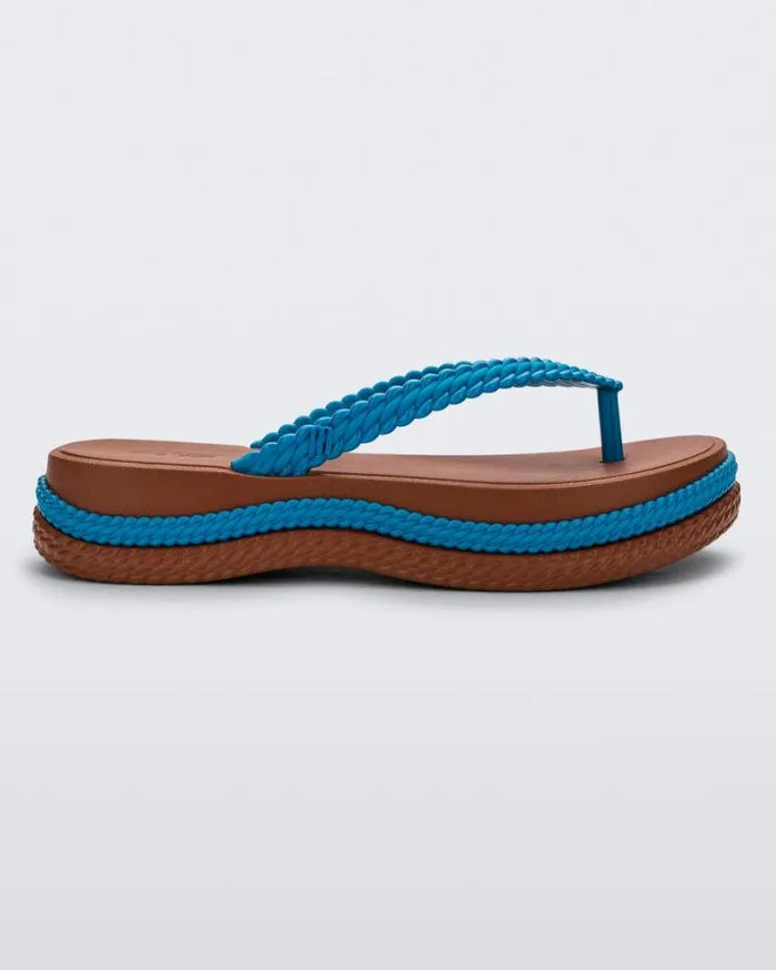 Flip Flops Women Melissa Leblon Brownblue