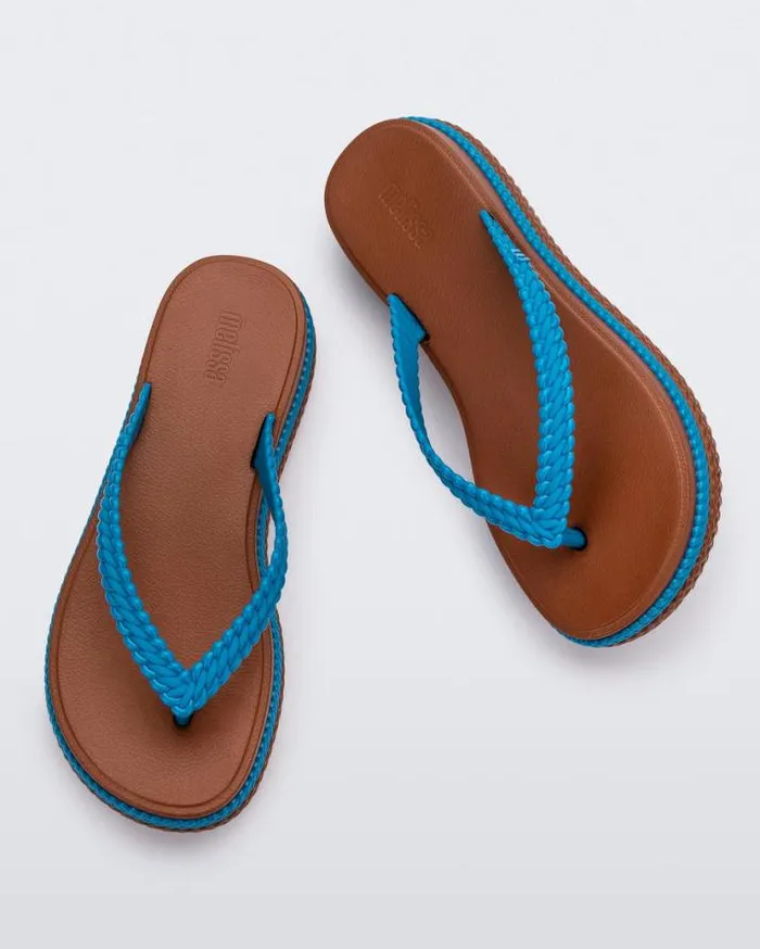 Flip Flops Women Melissa Leblon Brownblue