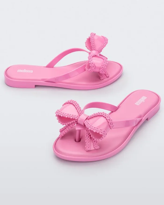 Flip Flops Women Melissa Slim Pink