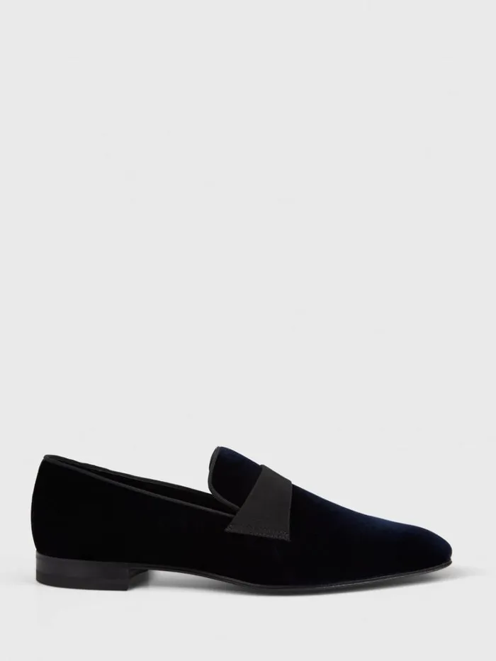 Formal Shop Mens Paul Stuart Heron Patent Leather Formal SlipOn Black Patent