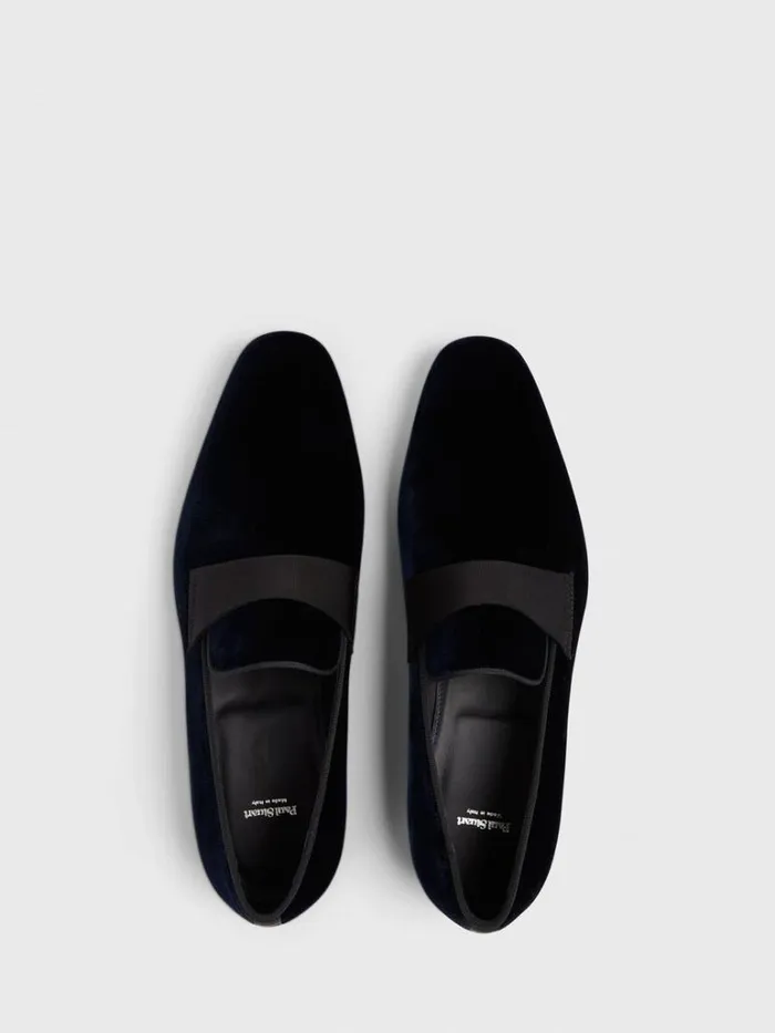 Formal Shop Mens Paul Stuart Heron Patent Leather Formal SlipOn Black Patent