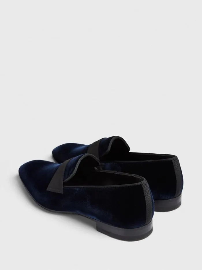 Formal Shop Mens Paul Stuart Heron Patent Leather Formal SlipOn Black Patent