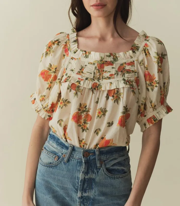 FRANCES TOP Orangerie Floral Shop DEN Tops