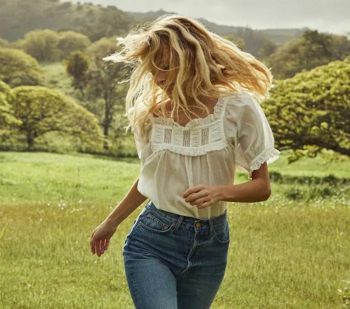 FRANCES TOP Salt Lace Shop DEN Tops