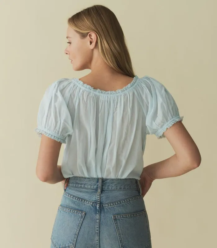 FREDERICA TOP Alice Blue Shop DEN Tops