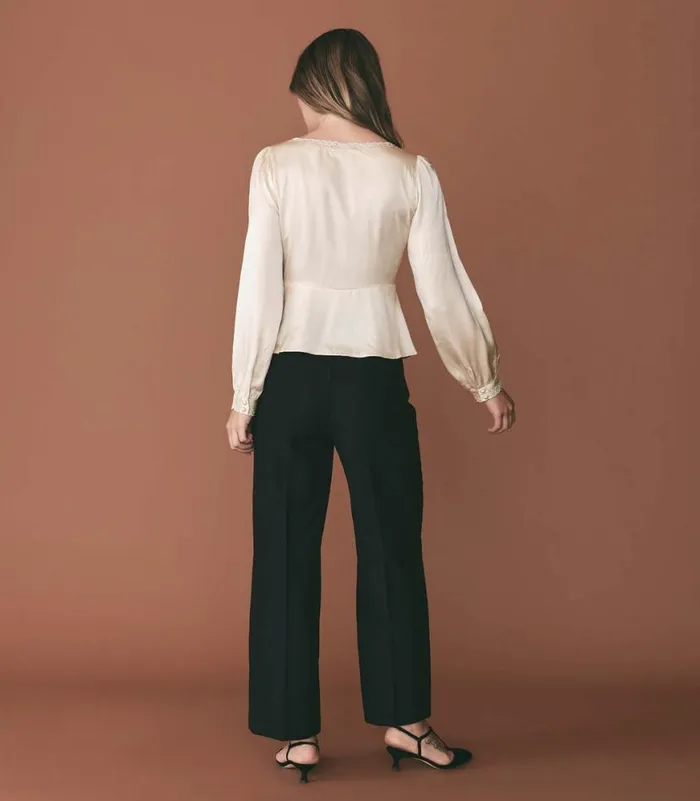 FREYDA TOP Mother Of Pearl Shop DEN Tops