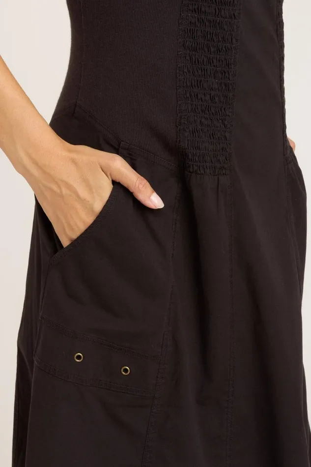 Gibbon Tank Dress 20 Black Clothing XCVI Dresses