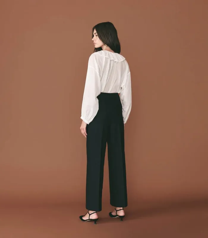 GLENNE PANT Deep Navy Shop DEN Pants and Shorts
