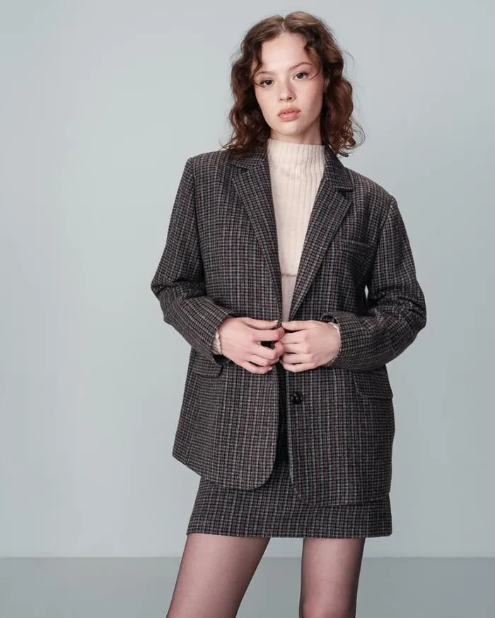 Grace and Mila Blazers BLAZER ANTHRACITE NOVEL 8211 Shop