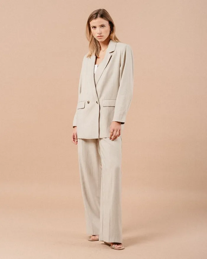 Grace and Mila Blazers JACKET BEIGE MALENE 8211 Shop