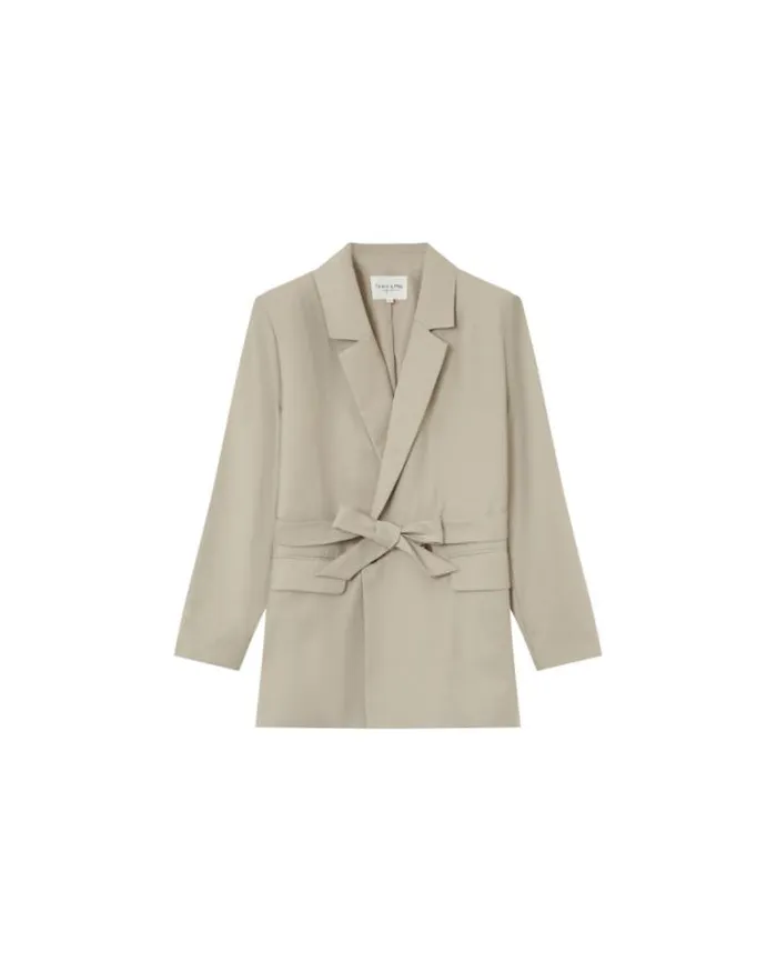 Grace and Mila Blazers JACKET BEIGE MALENE 8211 Shop