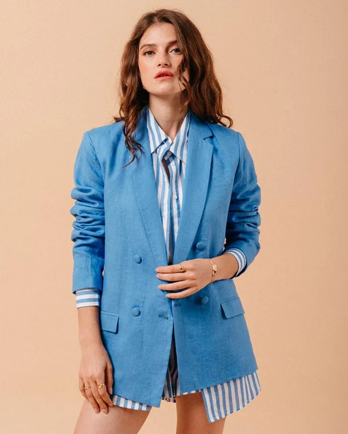 Grace and Mila Blazers JACKET BLEU MOZART 8211 Shop