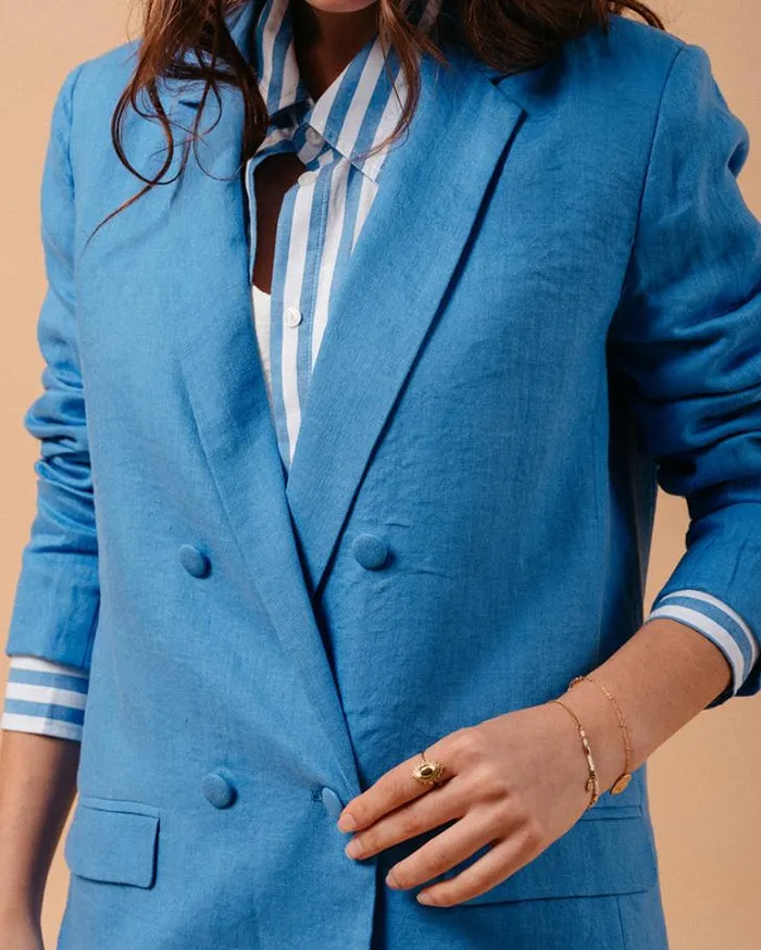Grace and Mila Blazers JACKET BLEU MOZART 8211 Shop