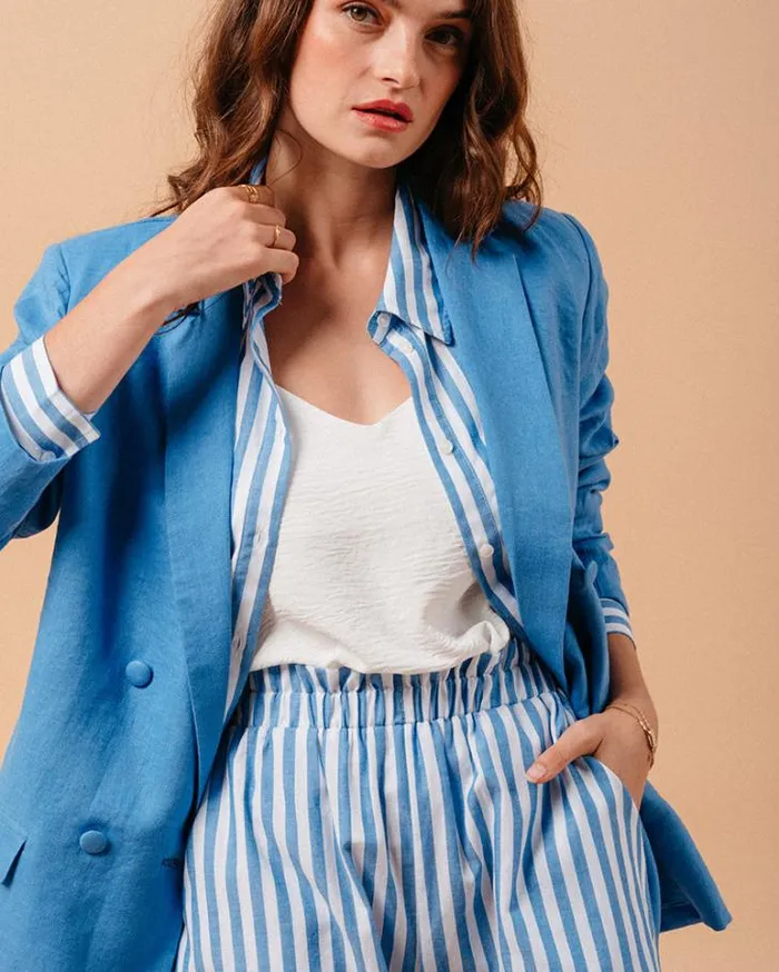 Grace and Mila Blazers JACKET BLEU MOZART 8211 Shop