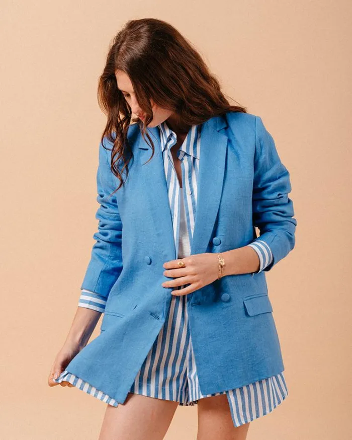 Grace and Mila Blazers JACKET BLEU MOZART 8211 Shop
