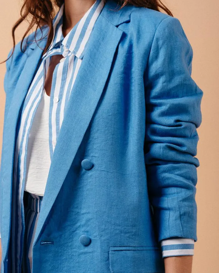Grace and Mila Blazers JACKET BLEU MOZART 8211 Shop