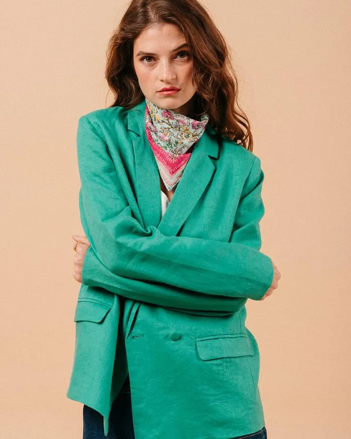 Grace and Mila Blazers JACKET VERT MOZART 8211 Shop