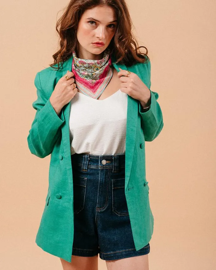 Grace and Mila Blazers JACKET VERT MOZART 8211 Shop