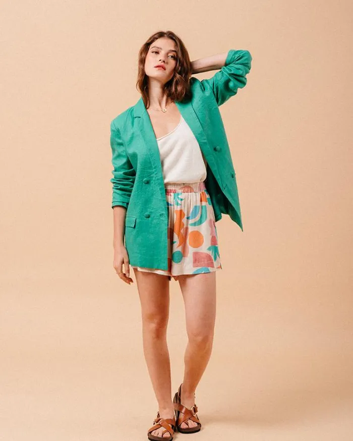 Grace and Mila Blazers JACKET VERT MOZART 8211 Shop