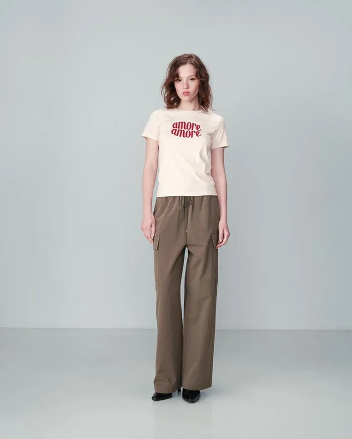 Grace and Mila Cargos Trousers TROUSERS KAKI NOW 8211 Shop