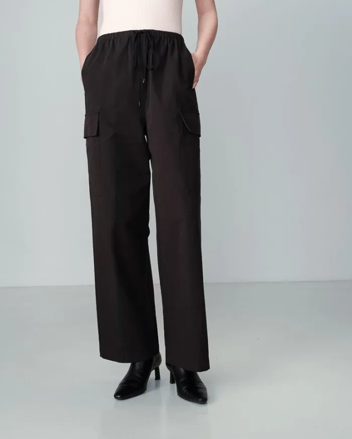 Grace and Mila Cargos Trousers TROUSERS NOIR NOW 8211 Shop