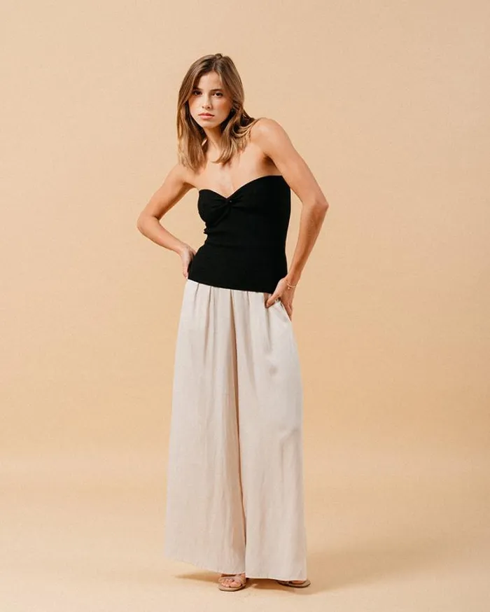 Grace and Mila Dressy Tops TOP NOIR MACARONI 8211 Shop