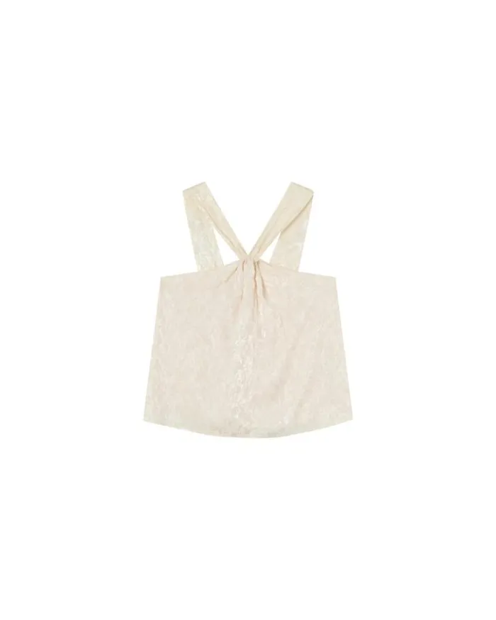 Grace and Mila Dressy Tops WOVEN TOP ECRU MOSS 8211 Shop
