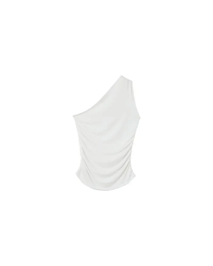 Grace and Mila Dressy Tops WOVEN TOP ECRU MYROSE 8211 Shop