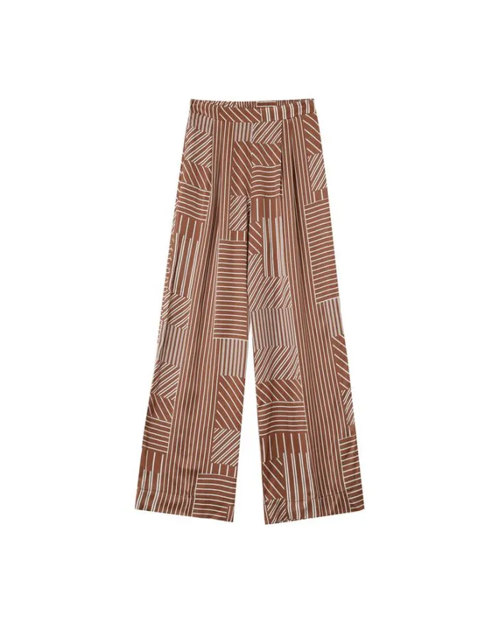 Grace and Mila Flowing Trousers TROUSERS CHOCOLAT NELSON 8211 Shop