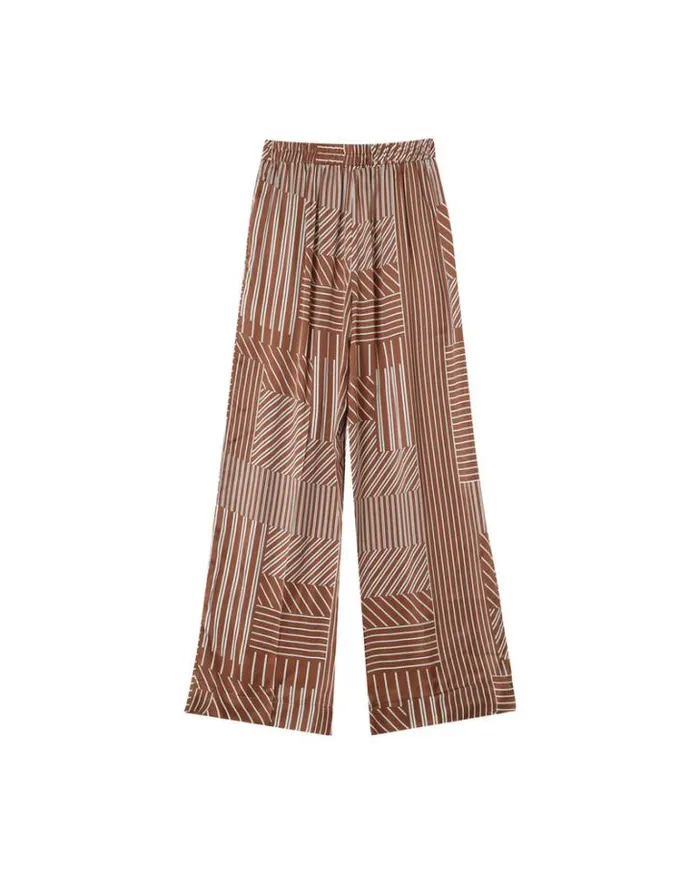 Grace and Mila Flowing Trousers TROUSERS CHOCOLAT NELSON 8211 Shop