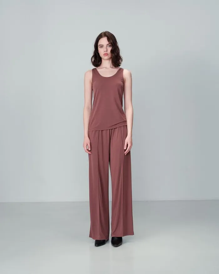 Grace and Mila Flowing Trousers TROUSERS CHOCOLAT NESS 8211 Shop