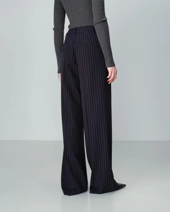 Grace and Mila Flowing Trousers TROUSERS MARINE NEVE 8211 Shop